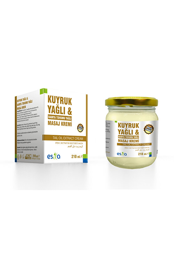 Esila Kuyruk Yağlı Masaj Kremi 210 ml