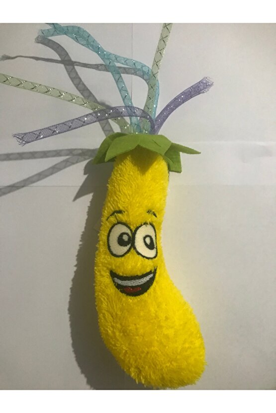 KEDİ KÖPEK PELUŞ OYUNCAK MUZLU