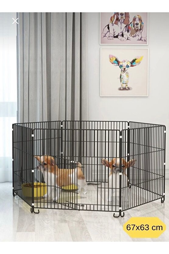 Katlanır Metal Köpek Oyun Alanı , Evcil Hayvan Oyun Eğitim Alanı , Köpek Çiti , Tavşan Çiti 6044