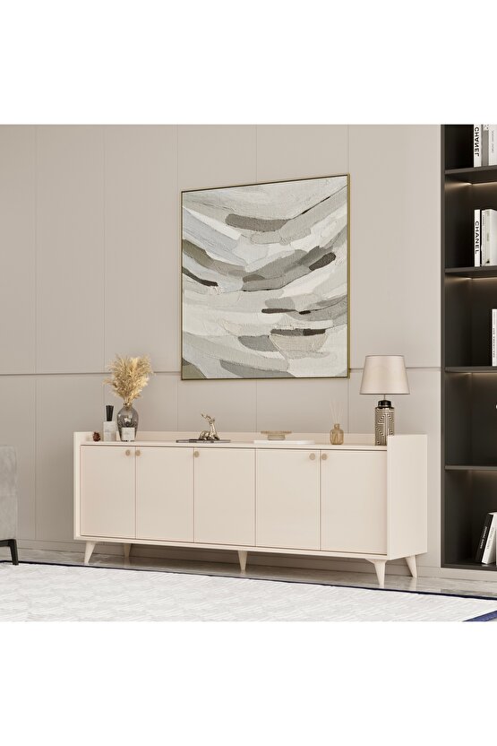 Belori Konsol, Tv Sehpası Bej