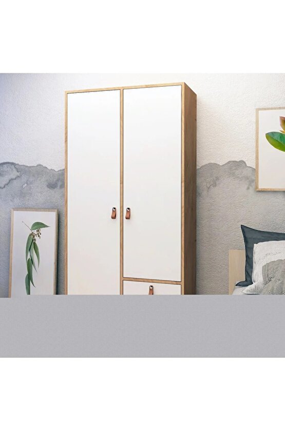 Lusso 2 Kapaklı Gardrop