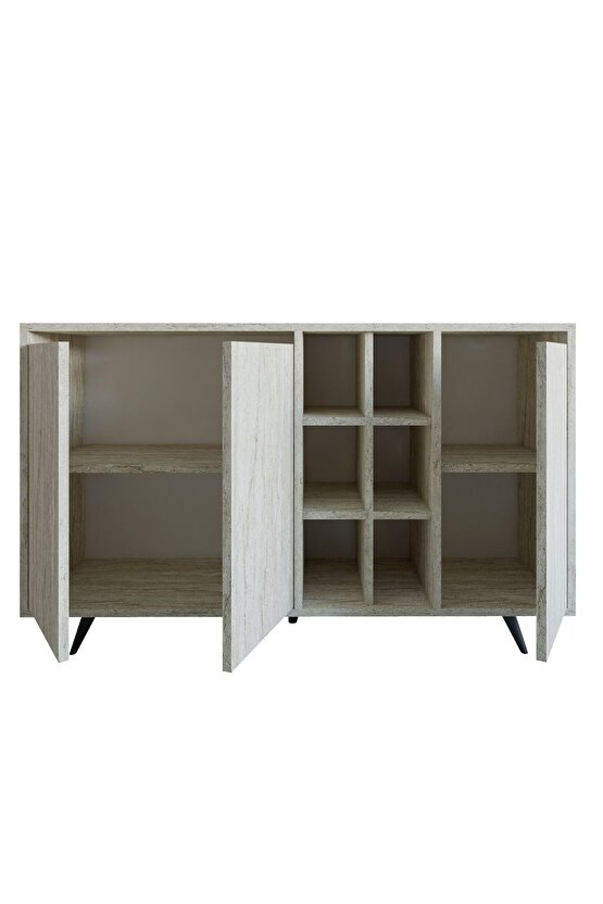 Seria Konsol, Kahve Köşesi, Çok Amaçlı Dolap Traverten