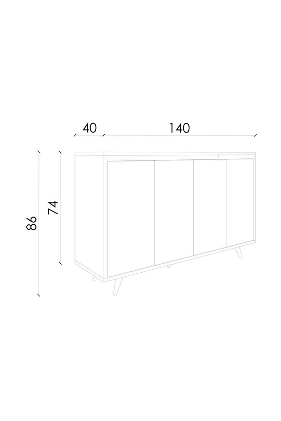 Shans Konsol, Kahve Köşesi, Çok Amaçlı Dolap