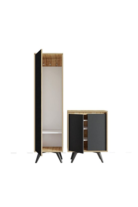 Şimal Vestiyer Antrasit Kapak