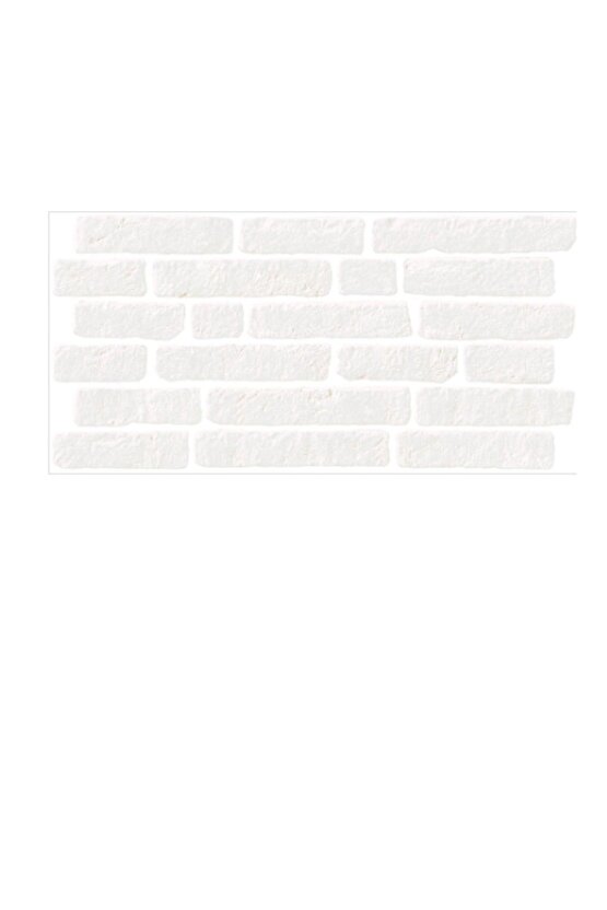 Brick Beyaz Yer Duvar Seramiği