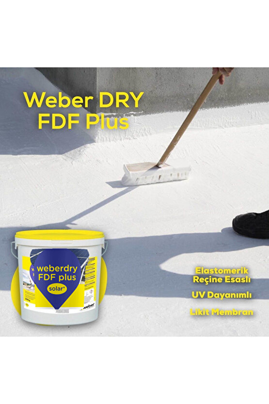 Dry Fdf Plus 20 Kg Gri Su Yalıtım Malzemesi