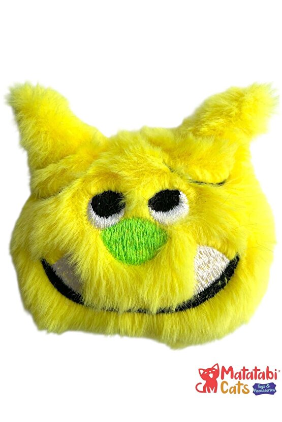 PİTY Peluş Kedi Oyuncağı–Matatabi İçerikli, Dayanıklı, Kediler İçin Eğlenceli Oyuncak