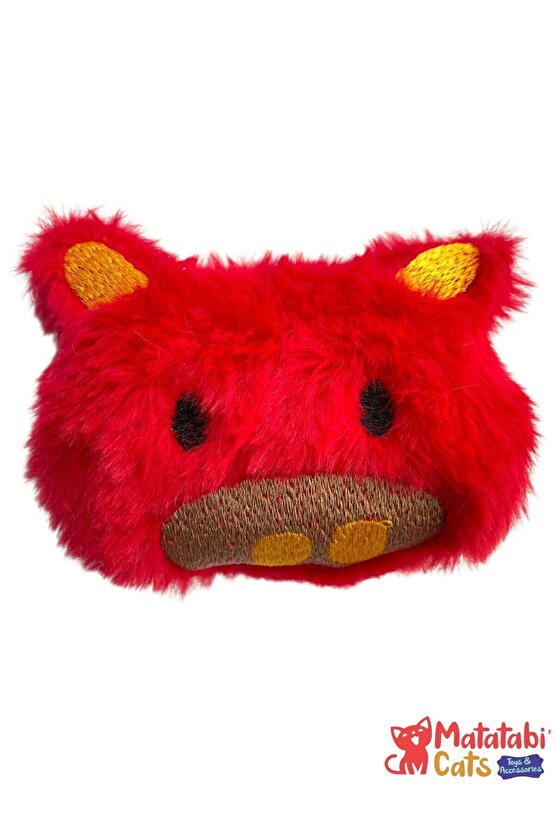 PİGGY Peluş Kedi Oyuncağı–Matatabi İçerikli, Dayanıklı, Kediler İçin Eğlenceli Oyuncak