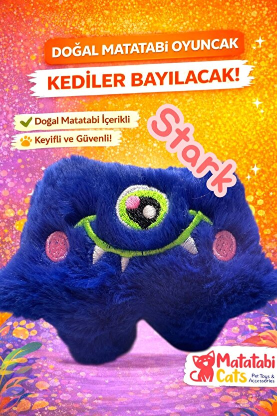 STARK Peluş Kedi Oyuncağı – Doğal Matatabi li,Dayanıklı,Kediler İçin Eğlenceli Oyuncak
