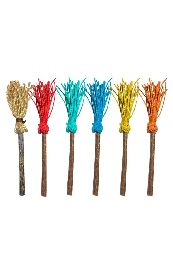 Matatabi Cats Süpürge Doğal Kedi Çiğneme Çubuğu, İpli Kedi Oyuncağı 2 Li (Kedi otu Değildir)