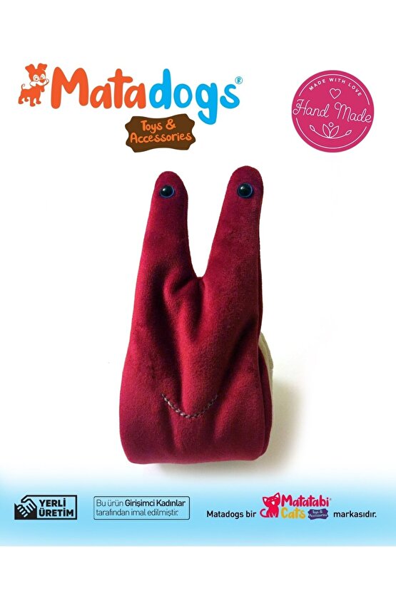 Mata Dogs Saly Sesli Peluş Köpek Oyuncağı, Zeka Geliştirici, Eğlenceli Ve Farklı 70 Cm