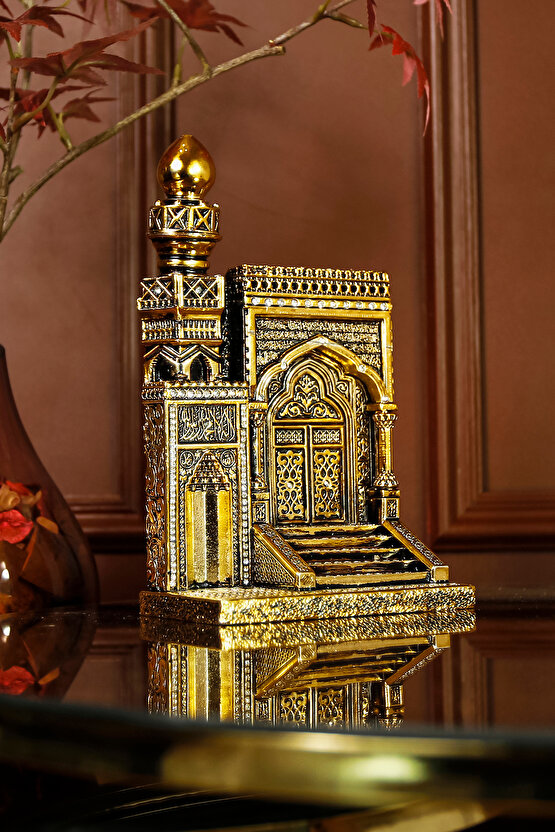 YENİ EV OFİS HEDİYESİ LÜKS DEKORATİF DİNİ İSLAMİ ARMAĞAN MİHRAP MİNBER SÜS OBJE