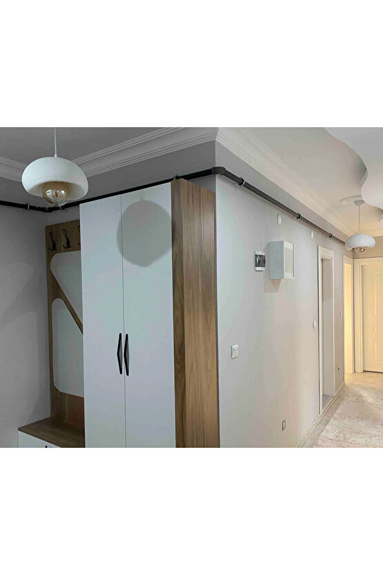 Tekli Sarkıt Avize Rustik E27 Modern Avize Bohem Beton Görünüm (Beyaz Led Ampül Hediyedir.!)