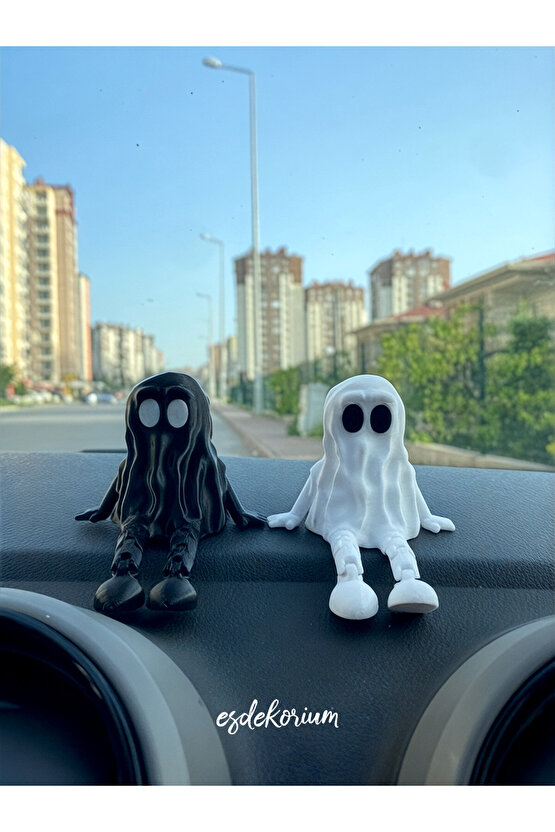 Hayalet Çiftler Araba Süsü - Araç Torpido Aksesuar - Oto Aksesuar