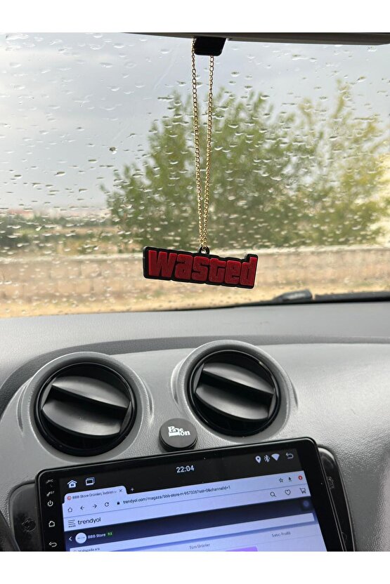 WASTED Dikiz Aynası Süsü - Araç İçi Aksesuar