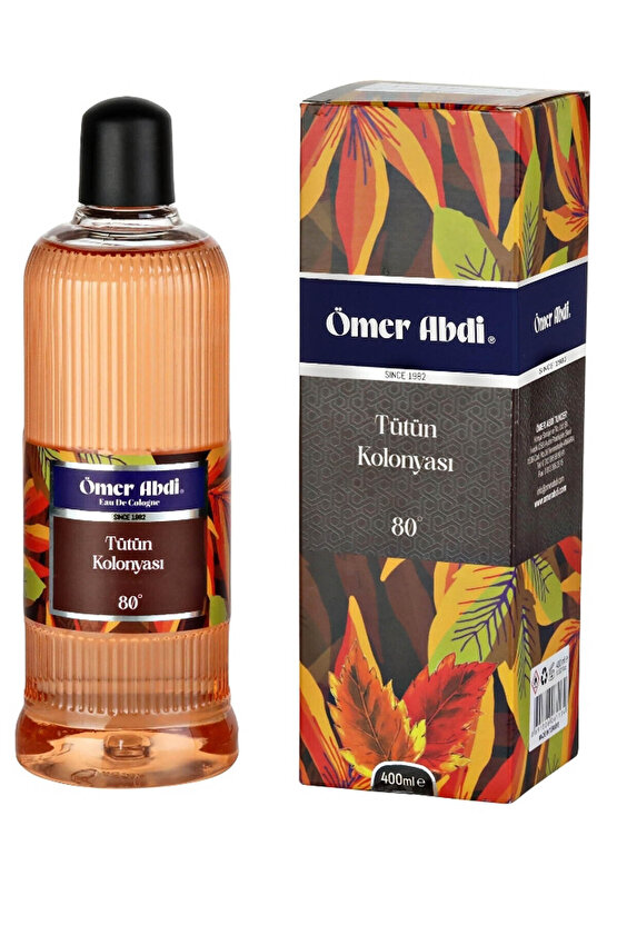 Tütün Kolanyası 80 Derece Pet Şişe 400ml-Tütün Kolonyası