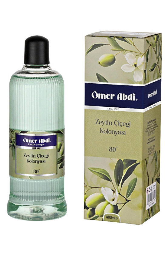 Zeytin Çiçeği Kolanyası 80 Derece Pet Şişe 400ml-Zeytin Çiçeği
