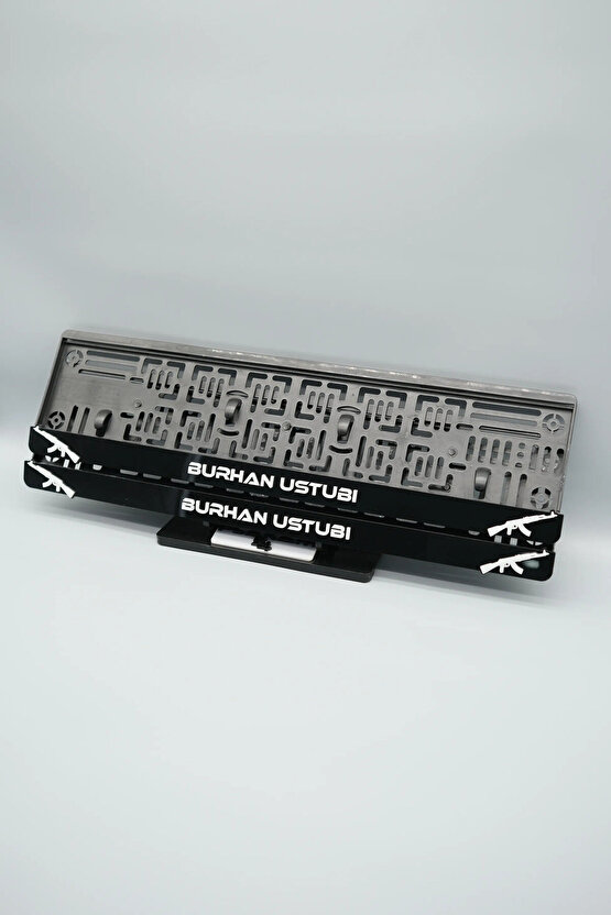 KELEŞLİ KİŞİYE ÖZEL İSİMLİ PLEKSİ ARABA PLAKALIĞI