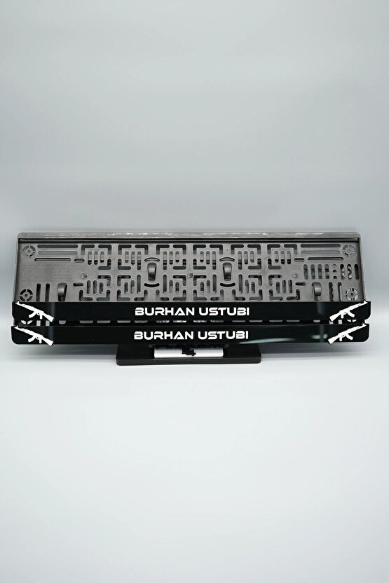 KELEŞLİ KİŞİYE ÖZEL İSİMLİ PLEKSİ ARABA PLAKALIĞI