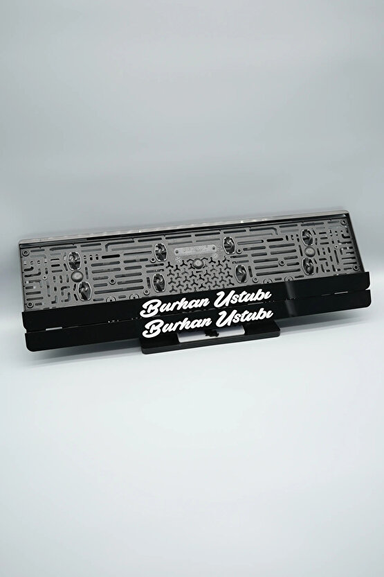 EL YAZI FONTLU KİŞİYE ÖZEL İSİMLİ PLEKSİ ARABA PLAKALIĞI