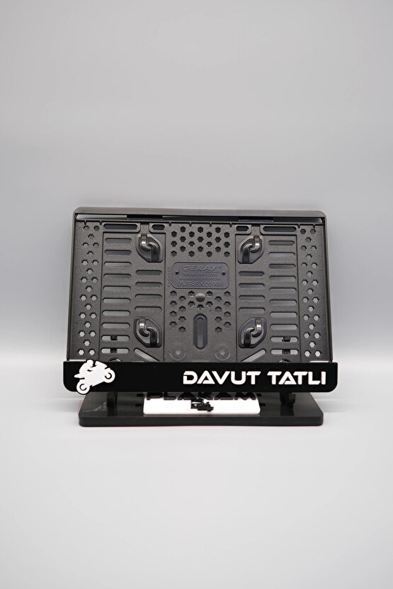 EVRİM RACING MODEL KİŞİYE ÖZEL İSİMLİ PLEKSİ MOTOR PLAKALIĞI