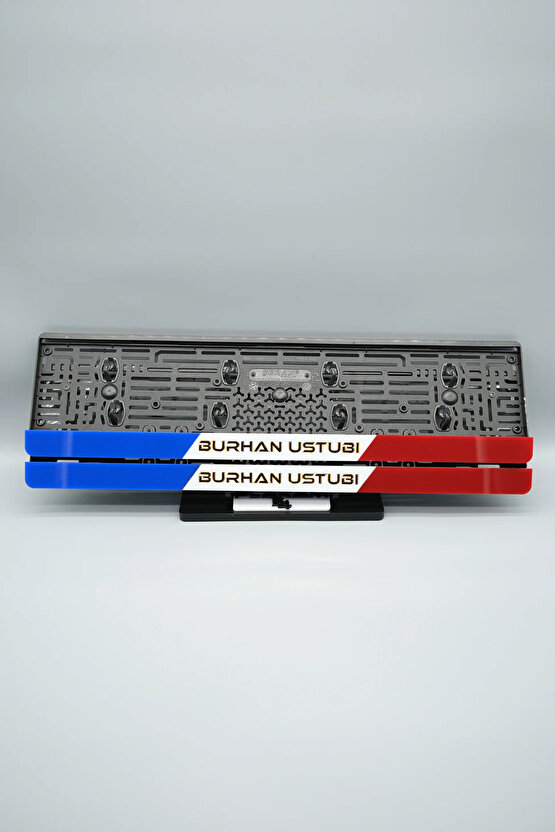 FRANSA KİŞİYE ÖZEL İSİMLİ PLEKSİ ARABA PLAKALIĞI