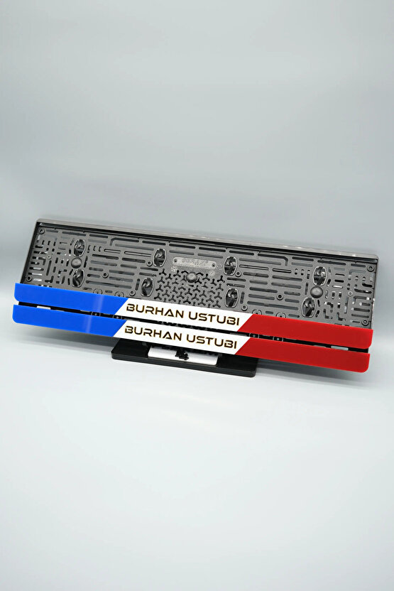 FRANSA KİŞİYE ÖZEL İSİMLİ PLEKSİ ARABA PLAKALIĞI