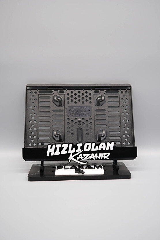 HIZLI OLAN KAZANIR 3D KABARTMALI PLEKSİ MOTOR PLAKALIĞI