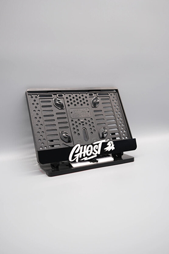 GHOST 3D KABARTMALI PLEKSİ MOTOR PLAKALIĞI