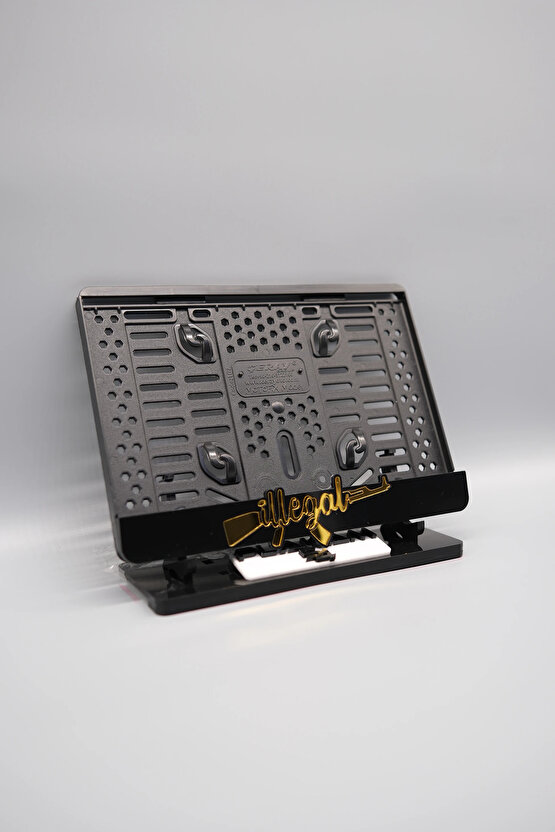 İLLEGAL KELEŞ GOLD PLEKSİ MOTOR PLAKALIĞI