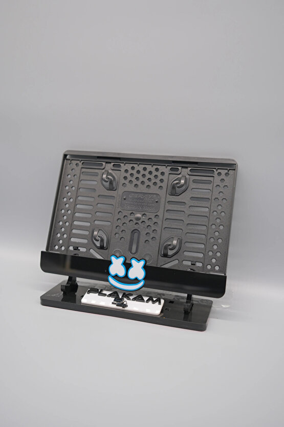 NEON YÜZ 3D KABARTMALI PLEKSİ MAVİ MOTOR PLAKALIĞI