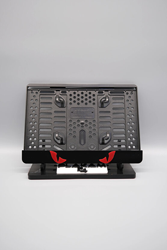 EJDERHA GÖZÜ 3D KABARTMALI MODEL 2 KIRIMIZI PLEKSİ MOTOR PLAKALIĞI