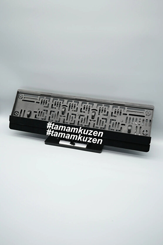 #TAMAMKUZEN 3D KABARTMALI PLEKSİ ARABA PLAKALIĞI