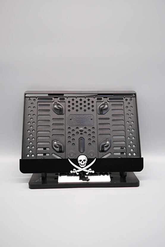 KORSAN 3D KABARTMALI PLEKSİ MOTOR PLAKALIĞI