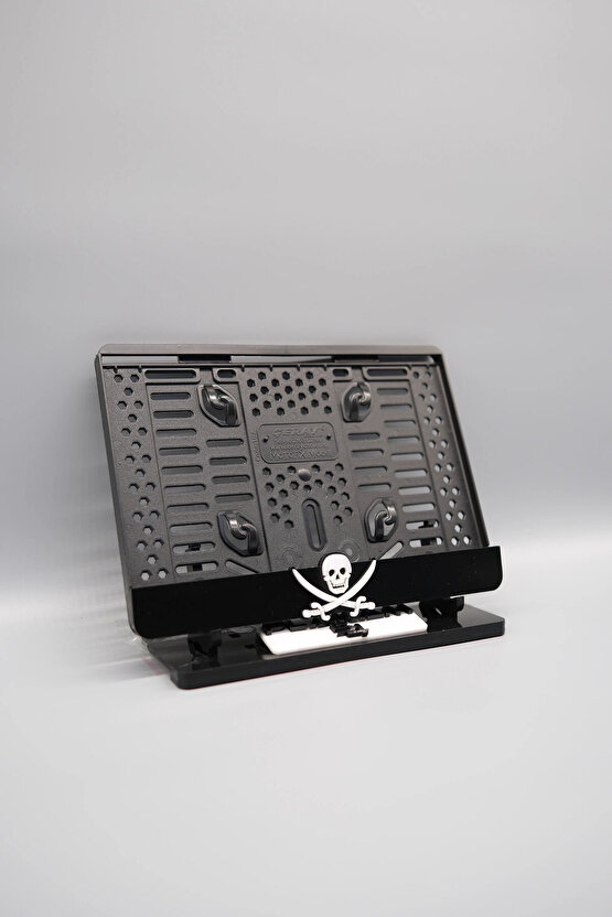 KORSAN 3D KABARTMALI PLEKSİ MOTOR PLAKALIĞI