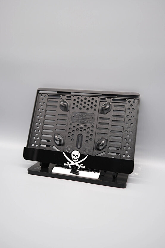 KORSAN 3D KABARTMALI PLEKSİ MOTOR PLAKALIĞI