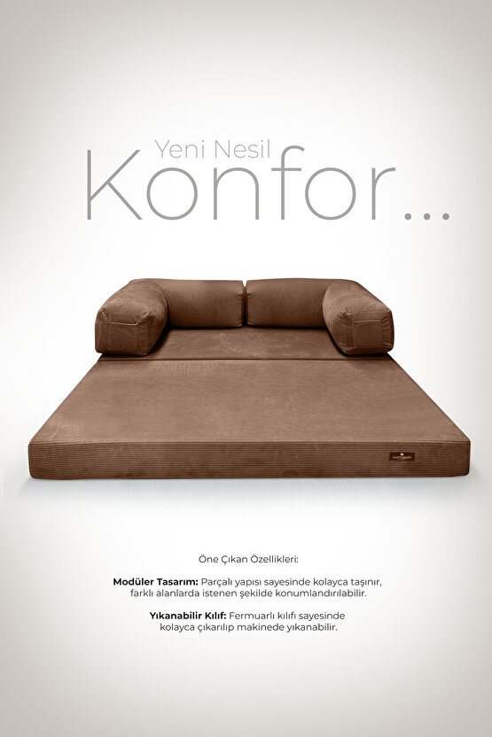 Sofya Aktivite Koltuğu | Oyun Koltuğu | Sünger Koltuk | Sinema Koltuğu | 90x180