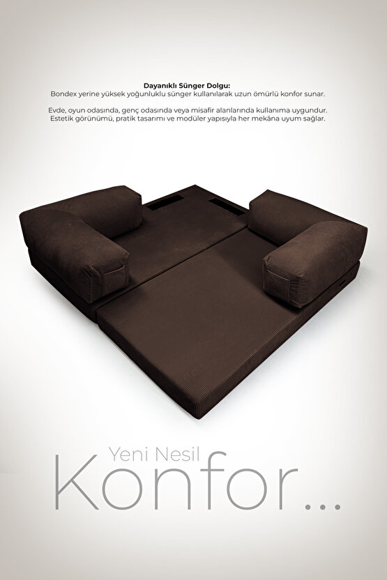 Sofya Aktivite Koltuğu | Oyun Koltuğu | Sünger Koltuk | Sinema Koltuğu | 90x180