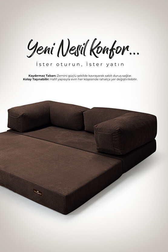 Sofya Aktivite Koltuğu | Oyun Koltuğu | Sünger Koltuk | Sinema Koltuğu | 90x180