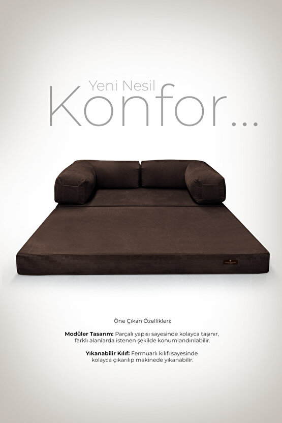 Sofya Aktivite Koltuğu | Oyun Koltuğu | Sünger Koltuk | Sinema Koltuğu | 90x180