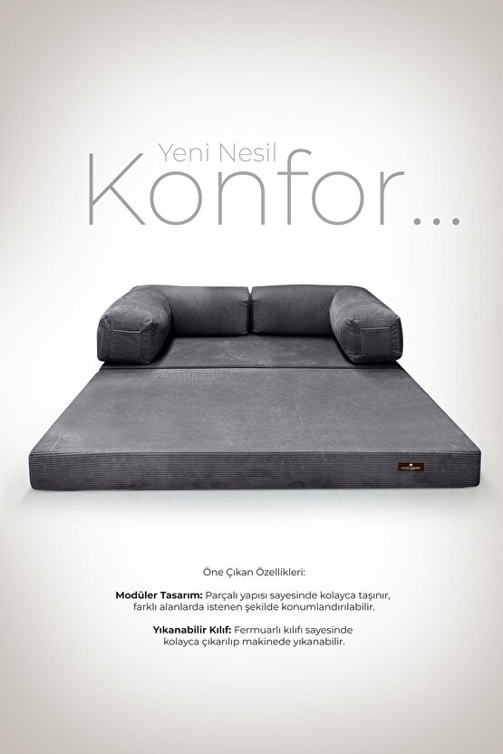 Sofya Aktivite Koltuğu | Oyun Koltuğu | Sünger Koltuk | Sinema Koltuğu | 90x180