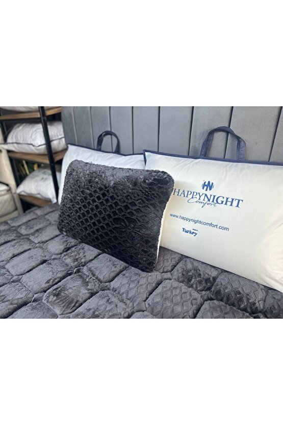 Cool & Hot Yastık – Çift Taraflı, Tavşan Tüyü Kumaş