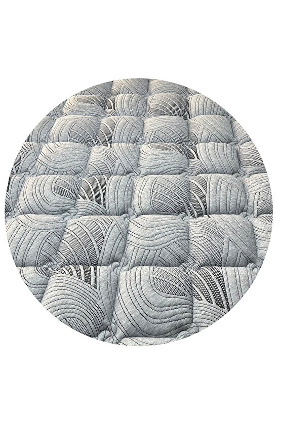 Antrasit Grey Süper Lüx Visco Terapi Yatak Pedi & Şiltesi (8CM)