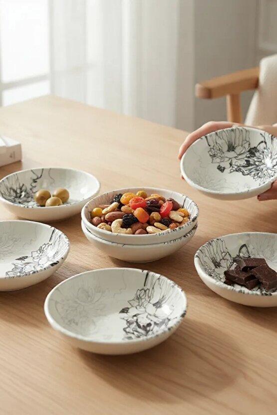 Lotus 13cm Kahvaltılık  Çerezlik 6 Adet