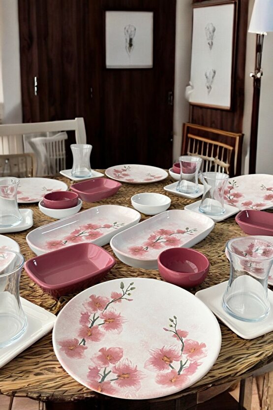 Fiore 29 Parça 6 Kişilik Kahvaltı Takımı