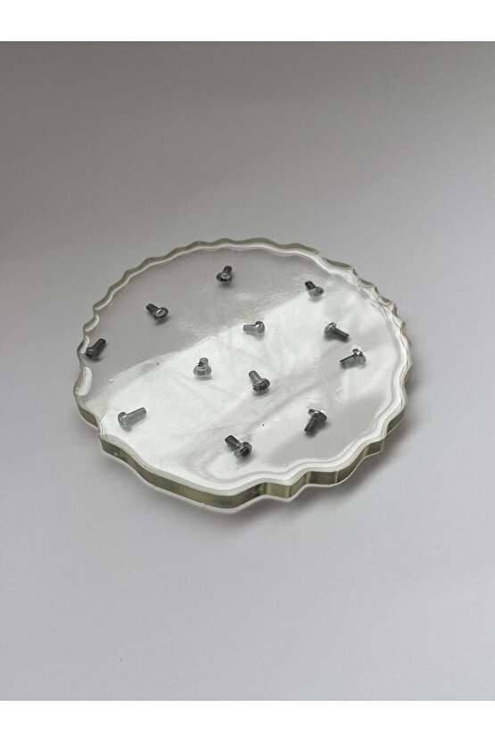 El Yapımı Epoksi Bardak Altlığı 6