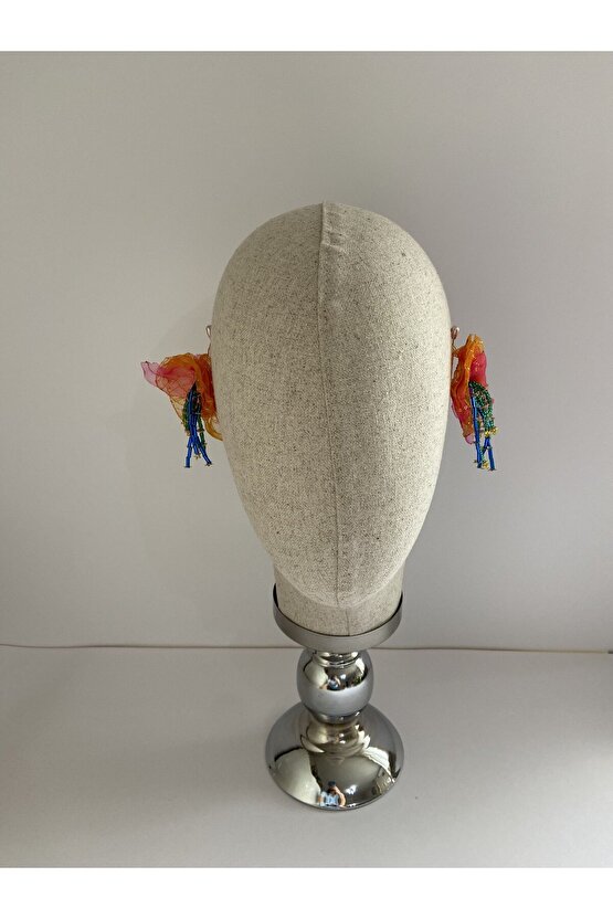 Best Of Cemil İpekçi Defile Tasarım Küpe Seti 9