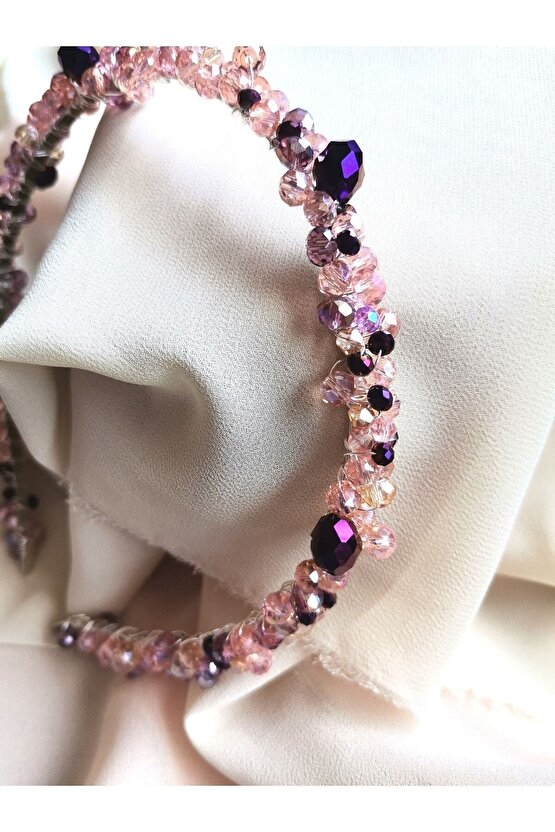 Hologramlı Kristal Taç