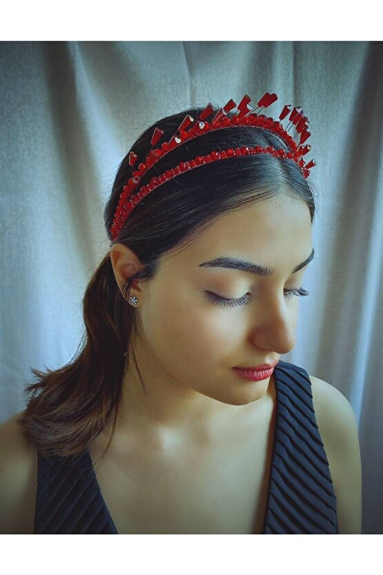 Phorsky Kırmızı Kına Tacı