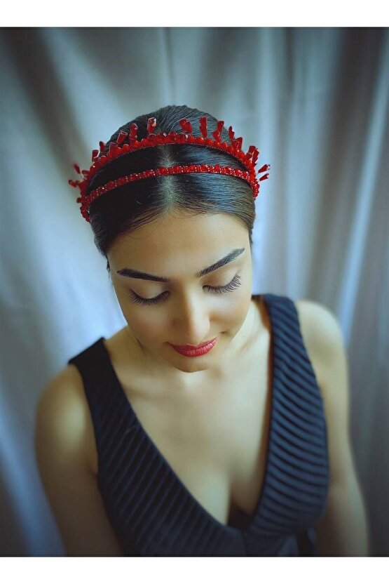 Phorsky Kırmızı Kına Tacı